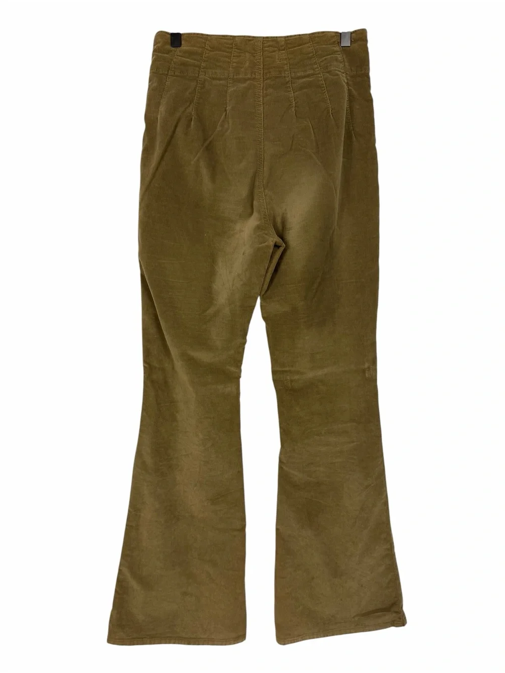 Free People We The Free Jayde Cord Flare Pants High Rise Olive Green Size 29 - Picture 7 of 11